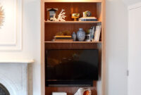 Bookshelf Design Ideas Wood Lined Built In Bookshelves