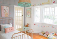 Bright Girls Room With Copper Bed Remodel Bedroom Kids