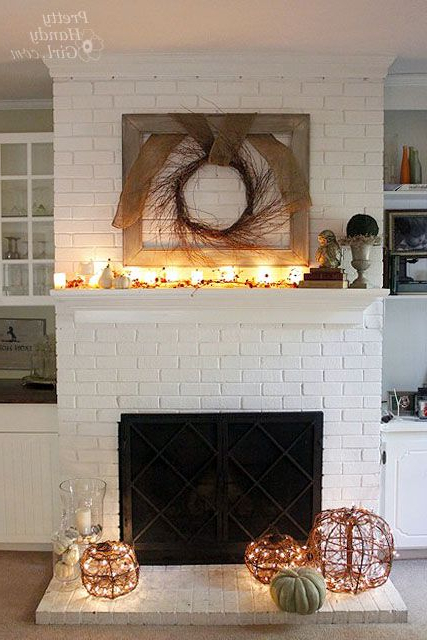 Charm And Character A House Tour Brick Fireplace