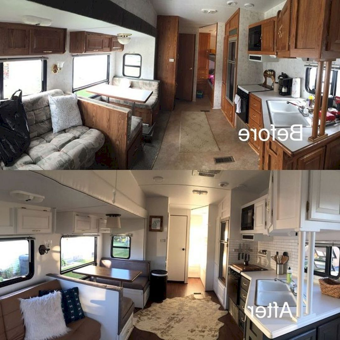 Clever Farmhouse Rv Camper Space Saving Ideas Epic 25 Best