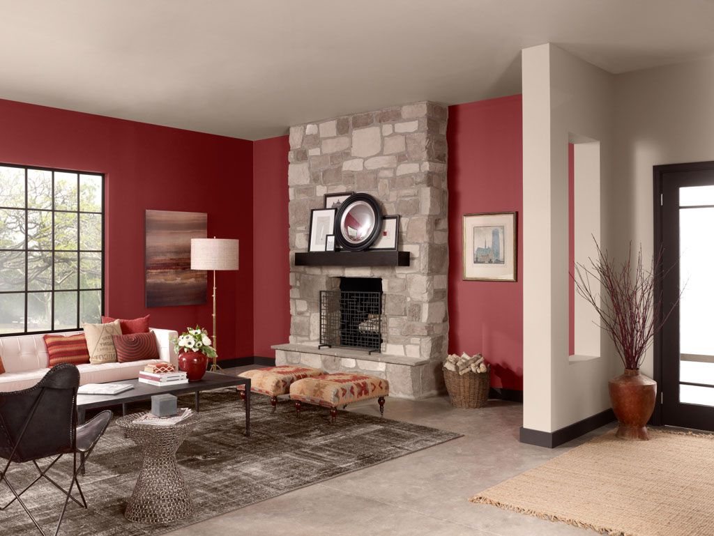 Color Palettes In 2020 Living Room Red Living Room