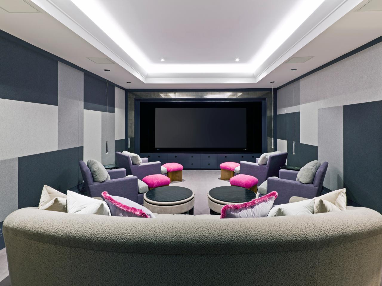 Comely Home Theater Room Design Ideas Living Minimalist