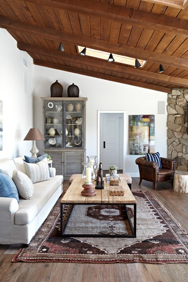 Contemporary Ranch House Evoking A Warm Rustic Feel In