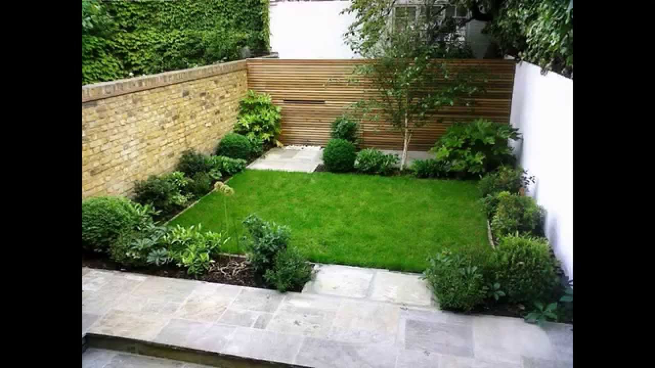 Cool Small Back Garden Designs Youtube
