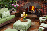 Cozy Outdoor Space Ottomans And Poufs Are A Great Way