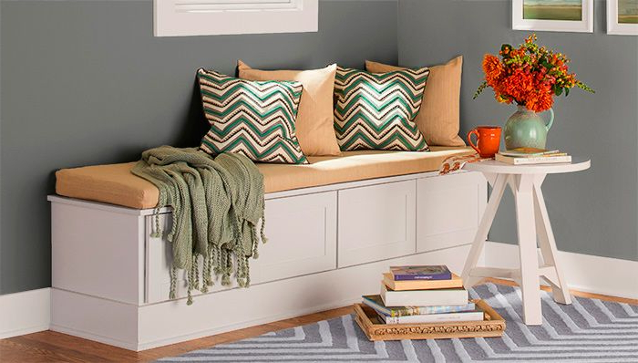 Create A Cozy Retreat In The Corner Of A Bedroom Or Along The Wall Of A Family Room With Problem