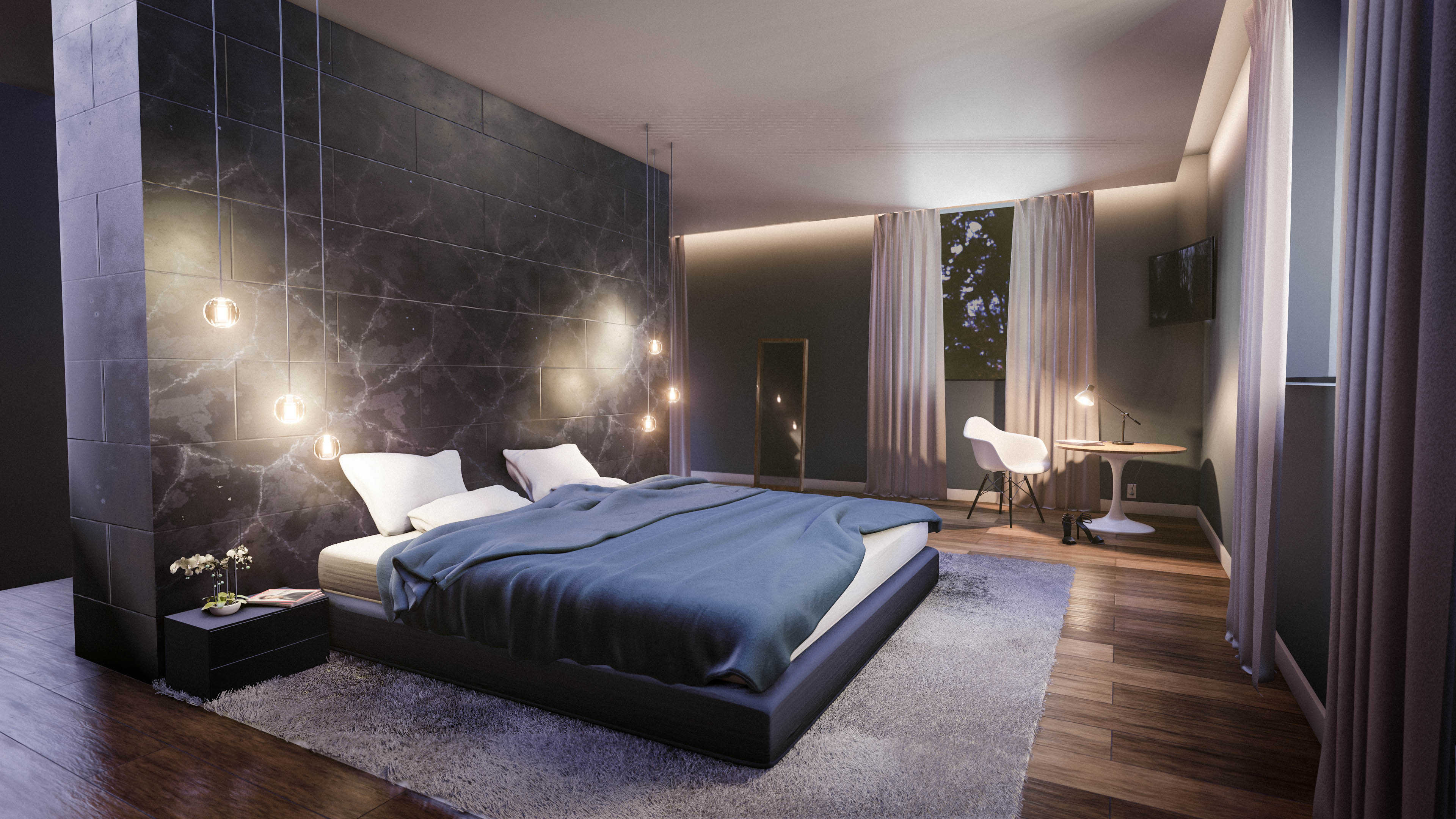 Create A Modern Bedroom Interior In Blender In 35 Minutes