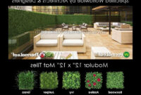 Create Lush Green Artificial Boxwood Hedge Panels Around