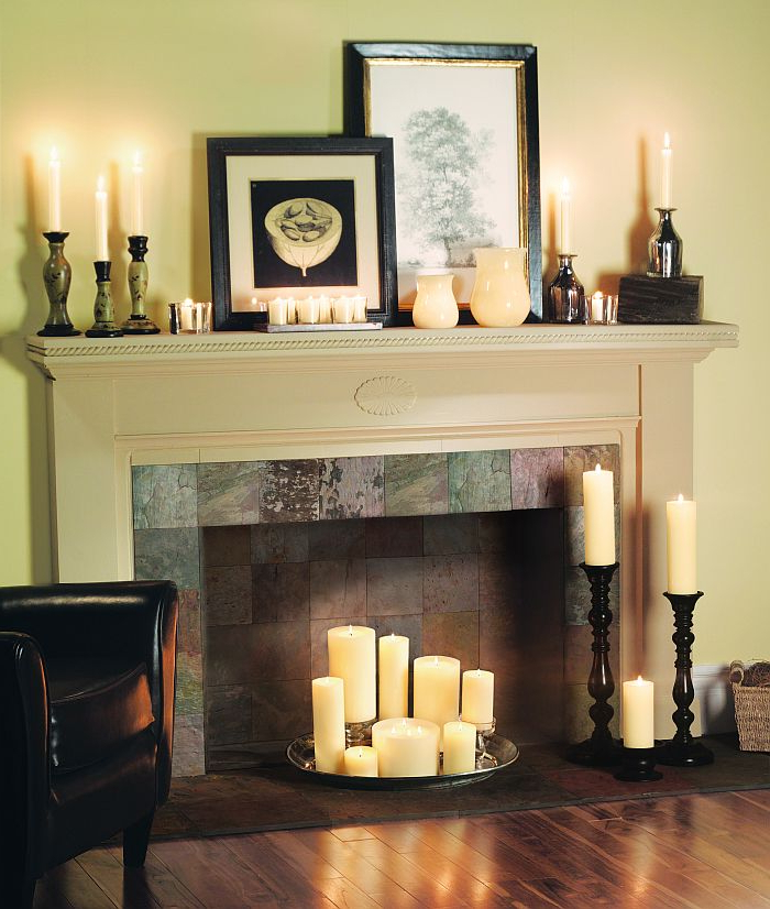 Creative Ways To Decorate Your Fireplace In The Off Season