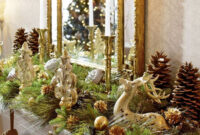 Decorating Holiday Mantels Fireplace Mantel Christmas