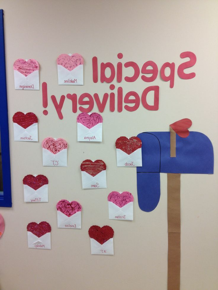 Decorating The Classroom Wall For Valentines Valentines