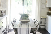 Dining Room Plate Wall Farmhouse Dining Room Table