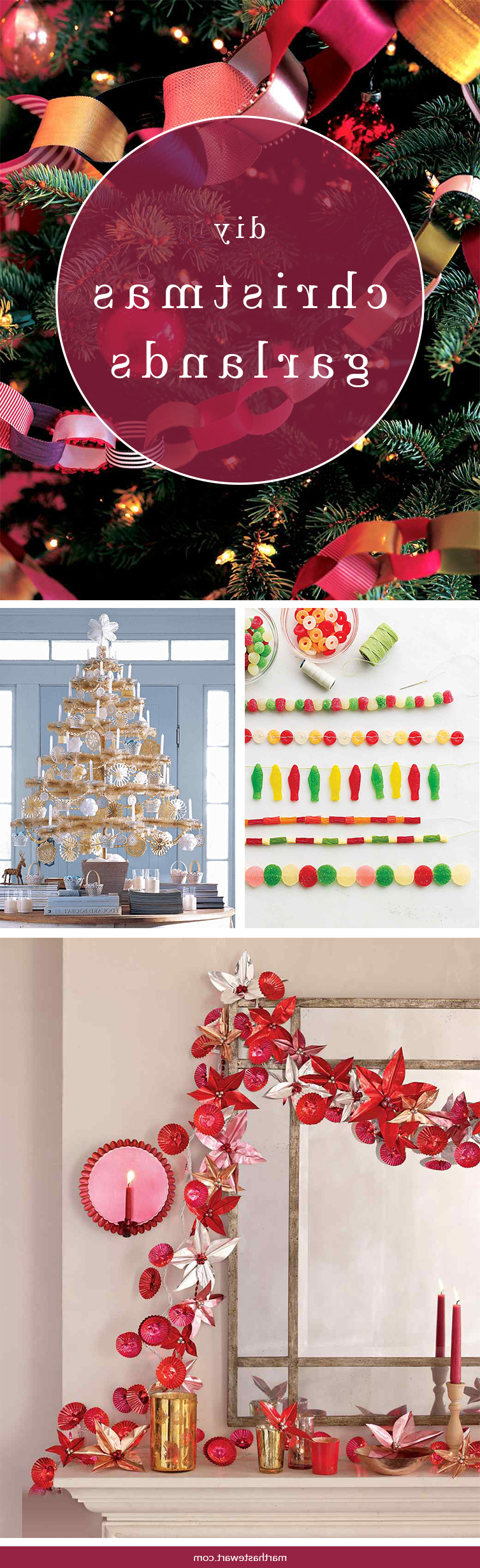 Diy Christmas Tree Garland Ideas To Personalize Your