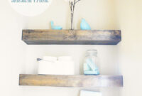 Diy Floating Shelves How To Measure Cut And Install