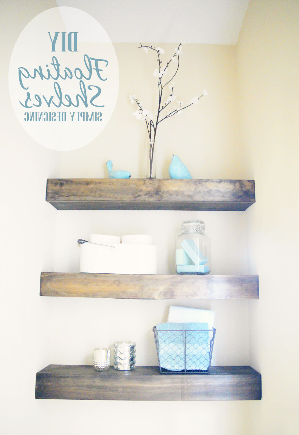 Diy Floating Shelves How To Measure Cut And Install