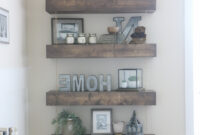 Diy Floating Shelves With Rope And Pulley Free Plans