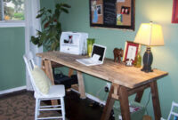 Diy Office Desk Ideas Rustic Crafts Chic Decor