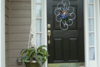 Door Decor Alternative To Traditional Wreath