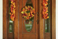 Easy Fall Decor For Your Door Or Entryway With Premade