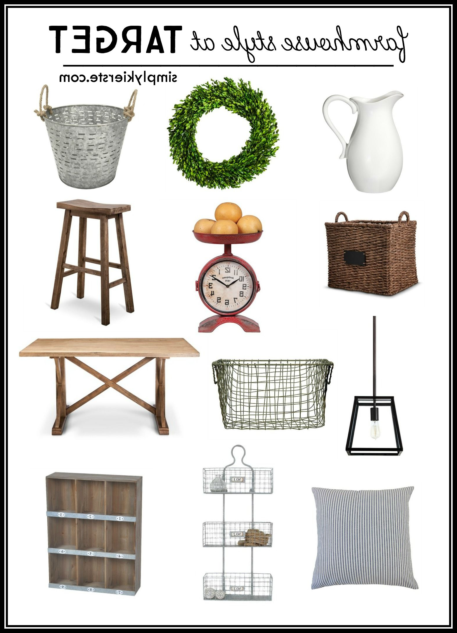 Finding Farmhouse Style At Target Target Home Decor