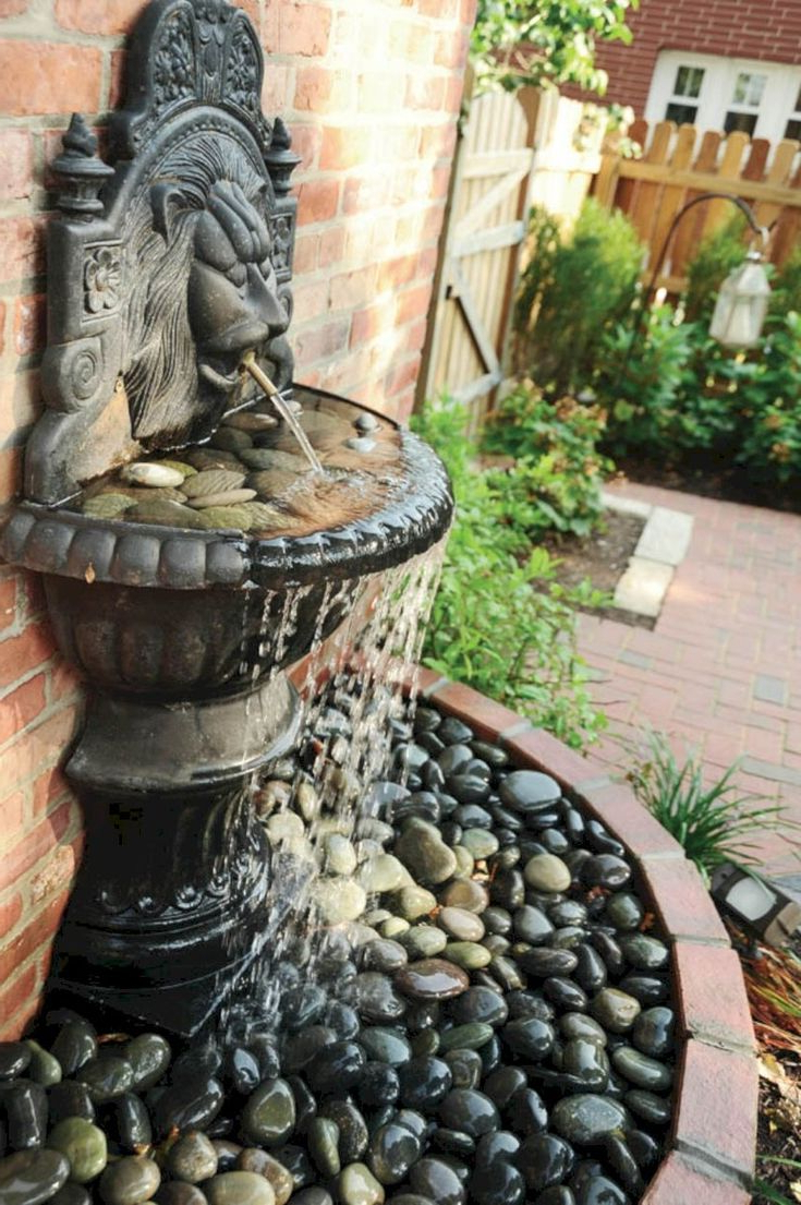 Fine 43 Beautiful Water Fountains Ideas For Your Front
