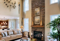 Fireplace Stones Family Room Design Home Decor Home