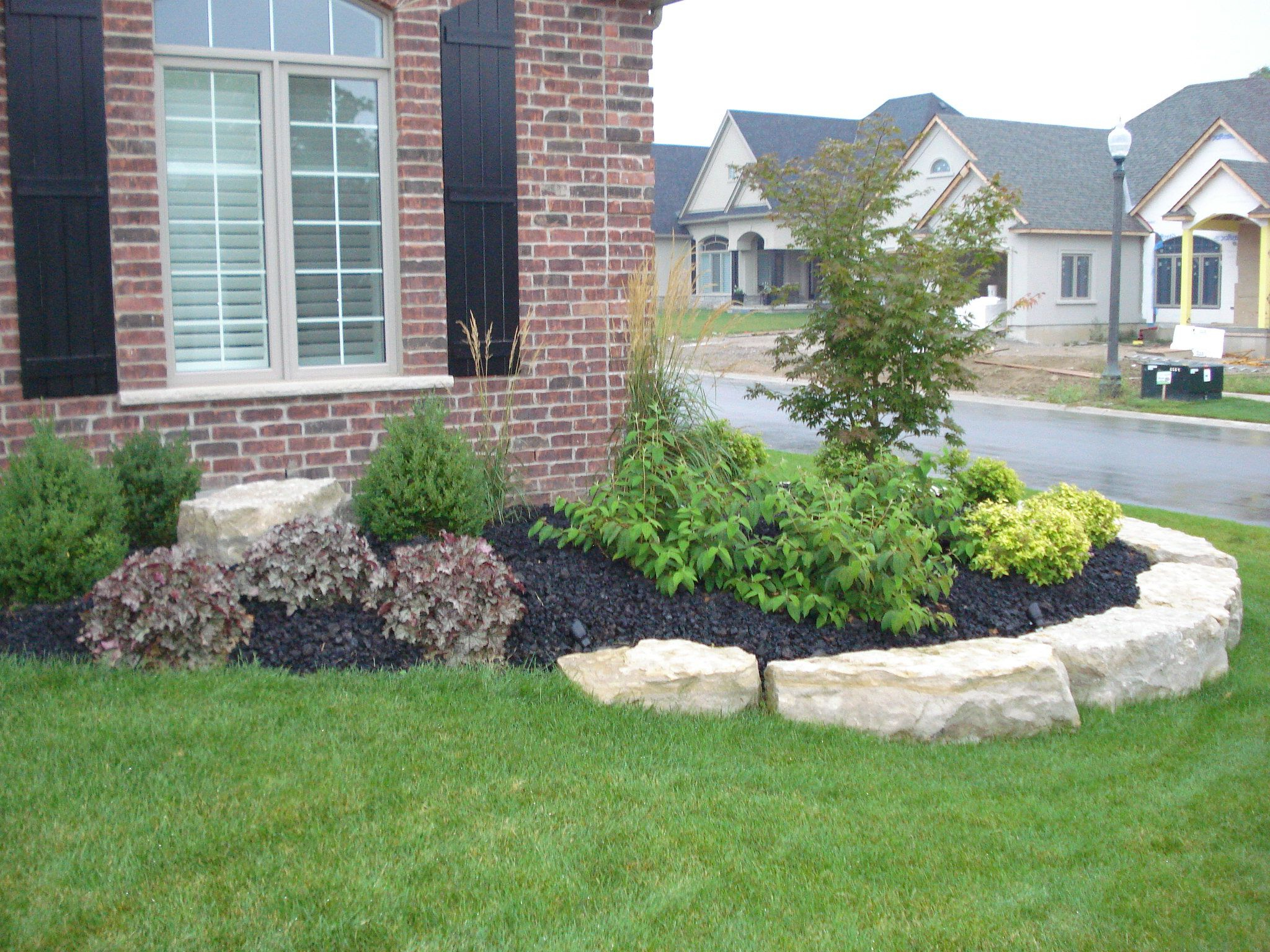 Front Flower Bed Landscaping Ideas How Much Does