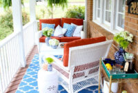 Front Porch Ideas Southern Charm With Mediterranean Color