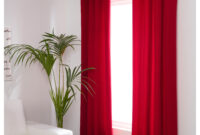 Furniture And Home Furnishings Red Curtains Ikea Red