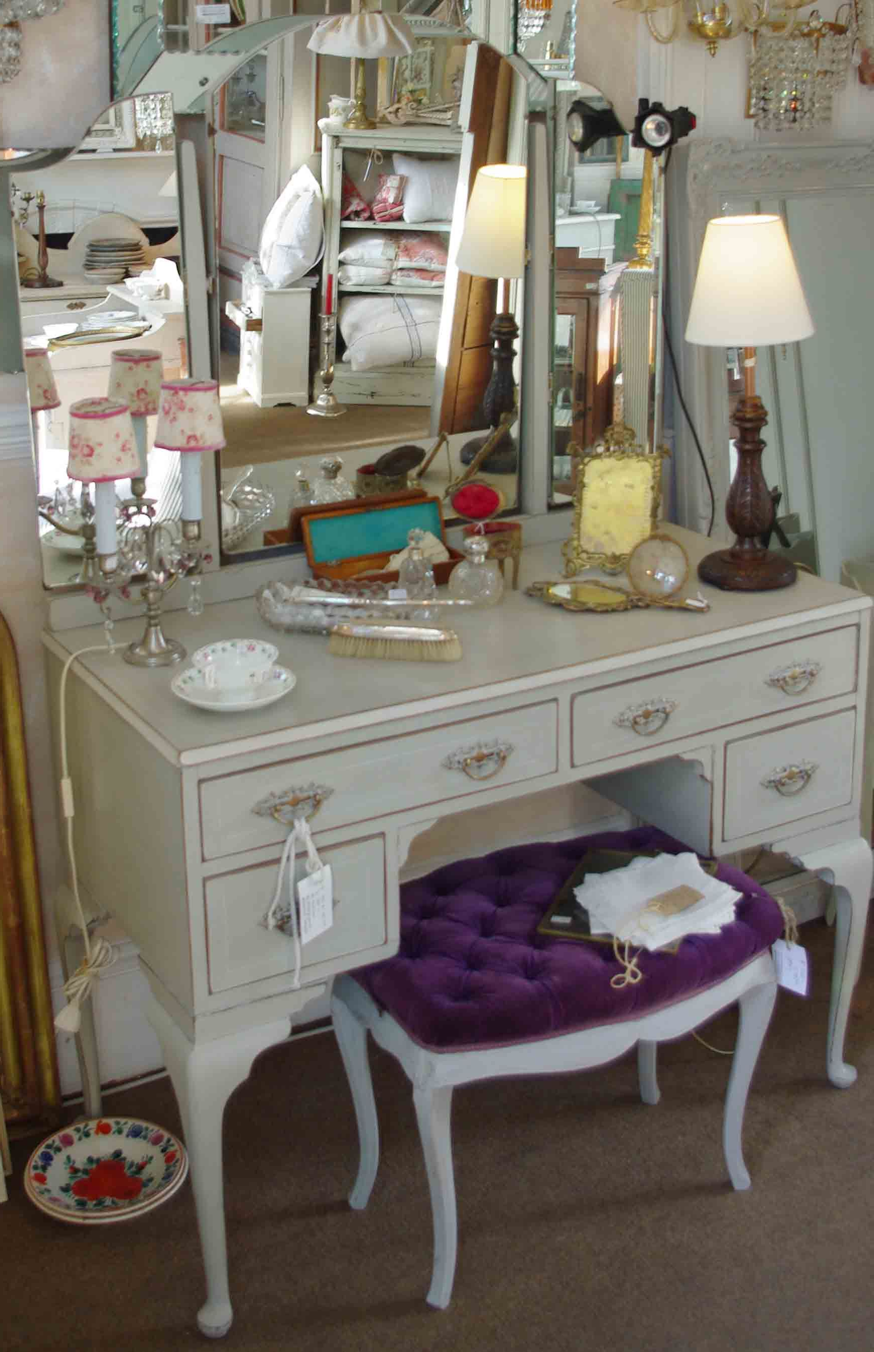 Furniture Inspiration With Vanity Table For Your Best Plans Purple Vanity Stool And Vintage