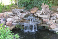 Garden Pond Waterfall Designs Backyard Design Ideas