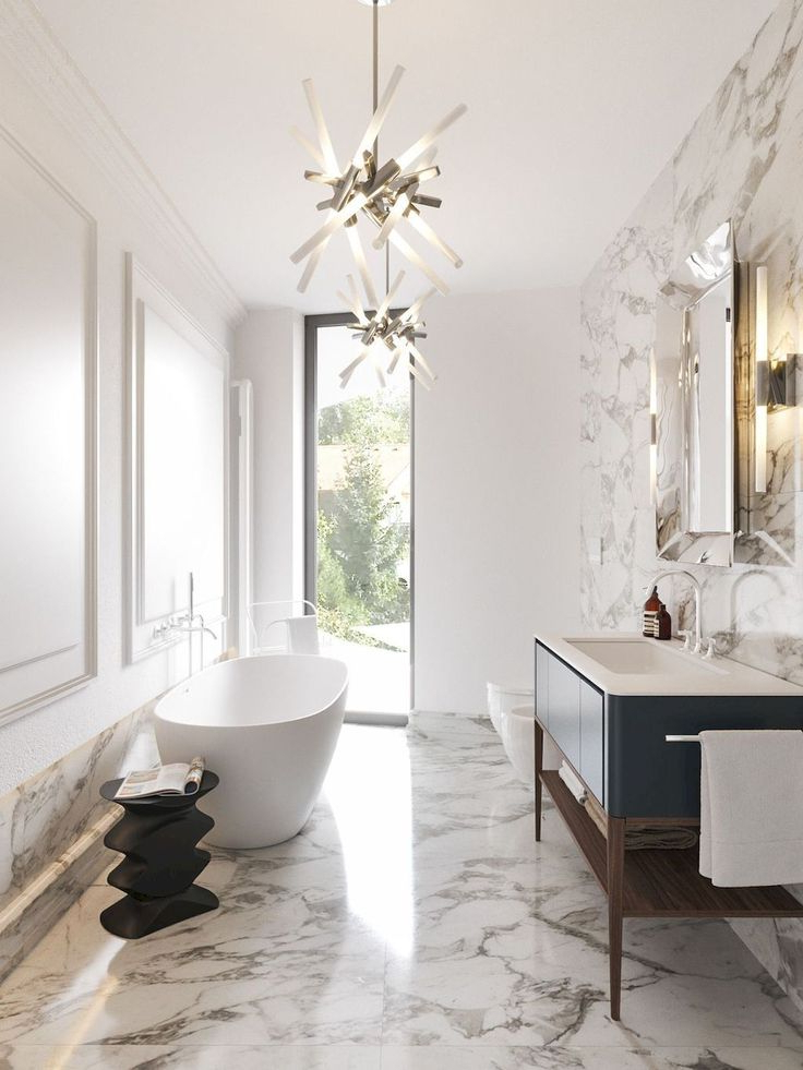 Glamorous And Exciting Luxury Bathroom Interior Decor