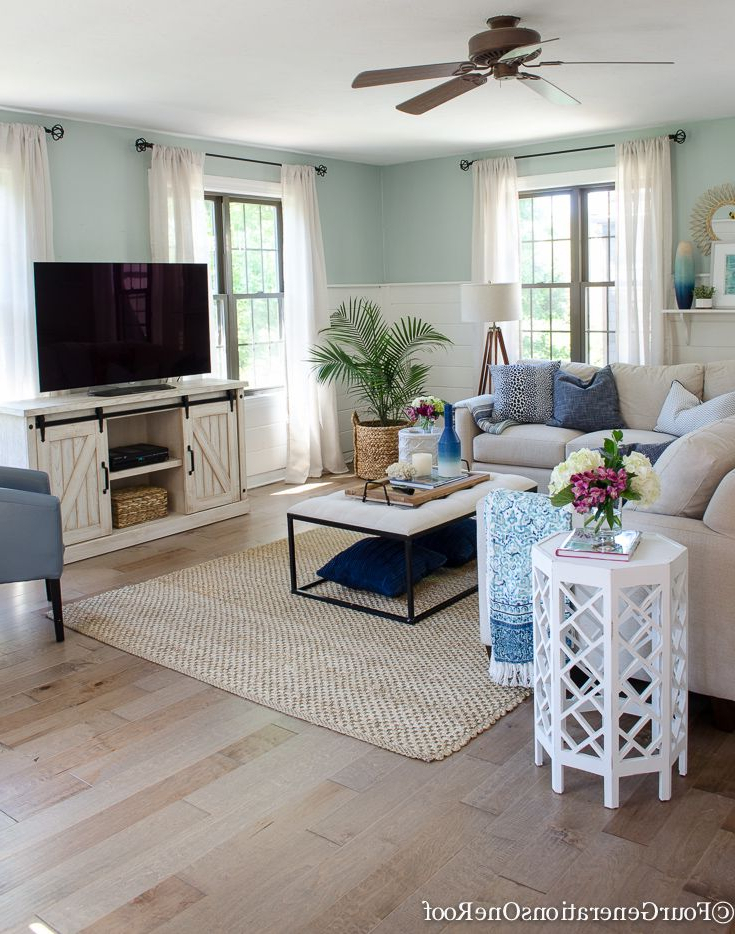 Gorgeous Brown Engineered Hardwood Family Room Reveal