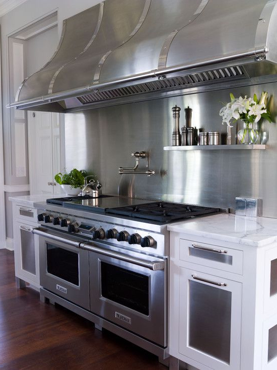 Gorgeous Kitchen Amazing Stainless Steel Range Double