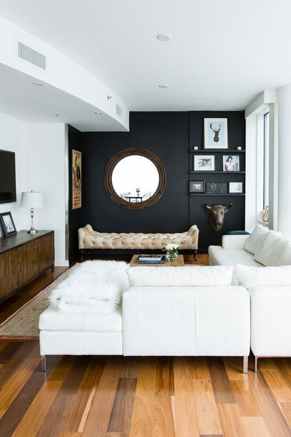 High Contrast A Design Trick That Makes Small Spaces Seem