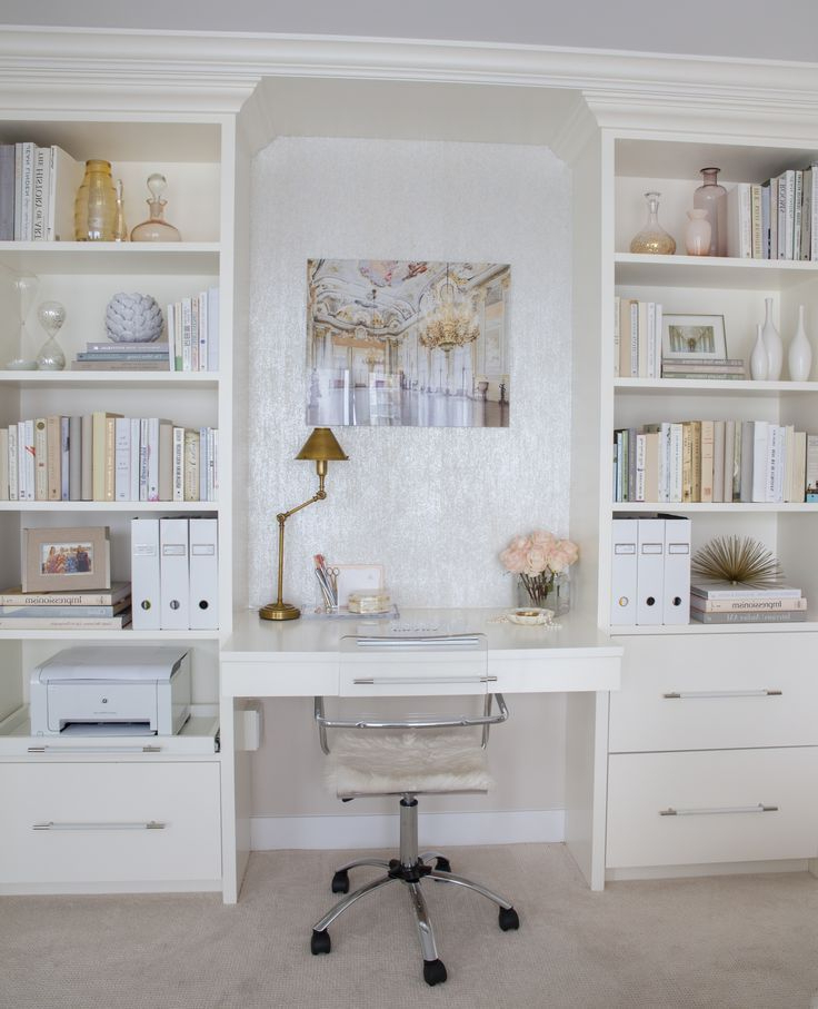 Home Decorating Ideas Home Office In Chic Glam Style
