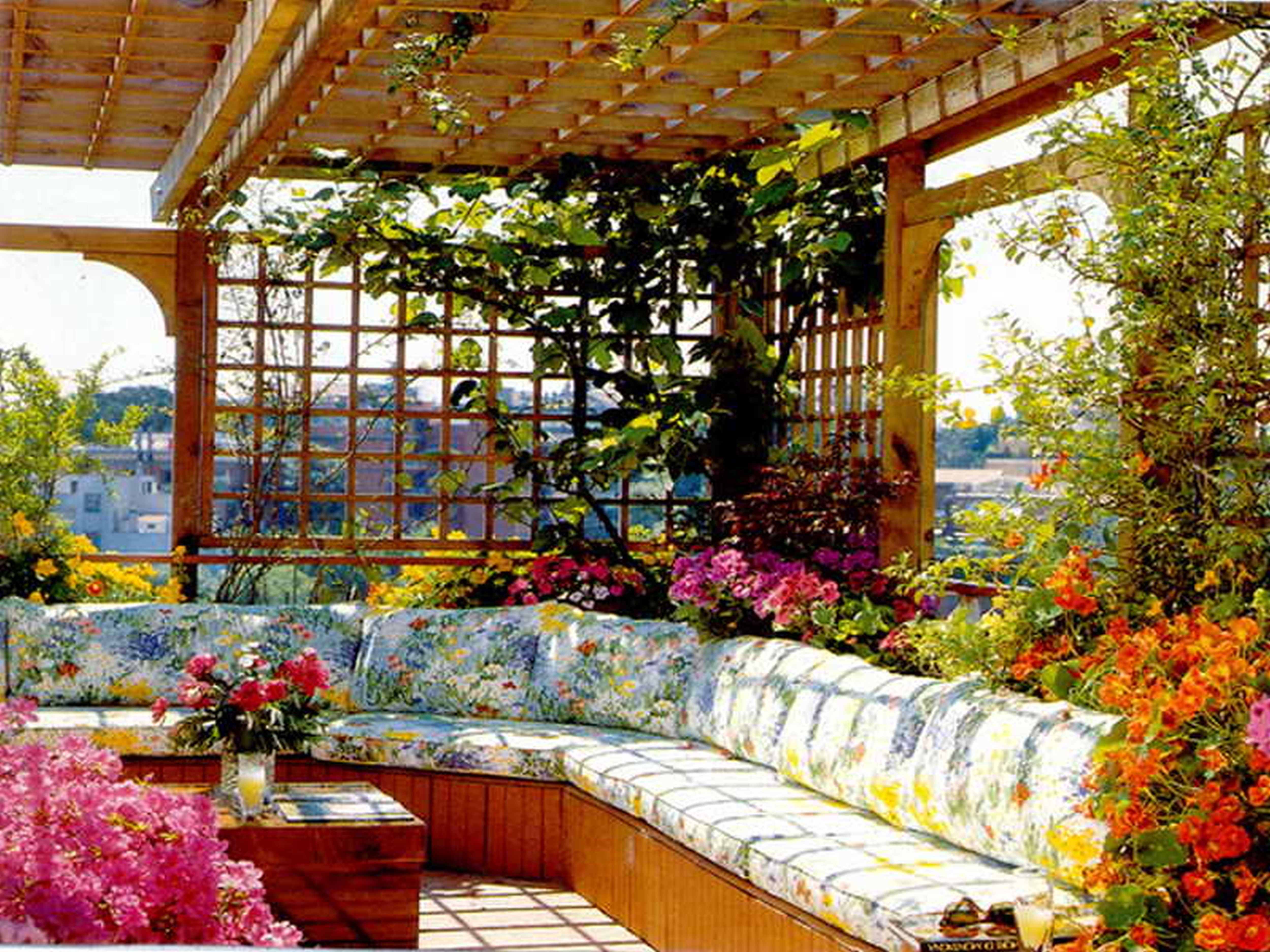 Home Flower Bed Simple Flower Garden Designs