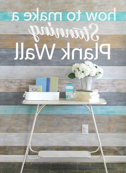 How To Make A Stunning Diy Plank Wall Lovely Etc