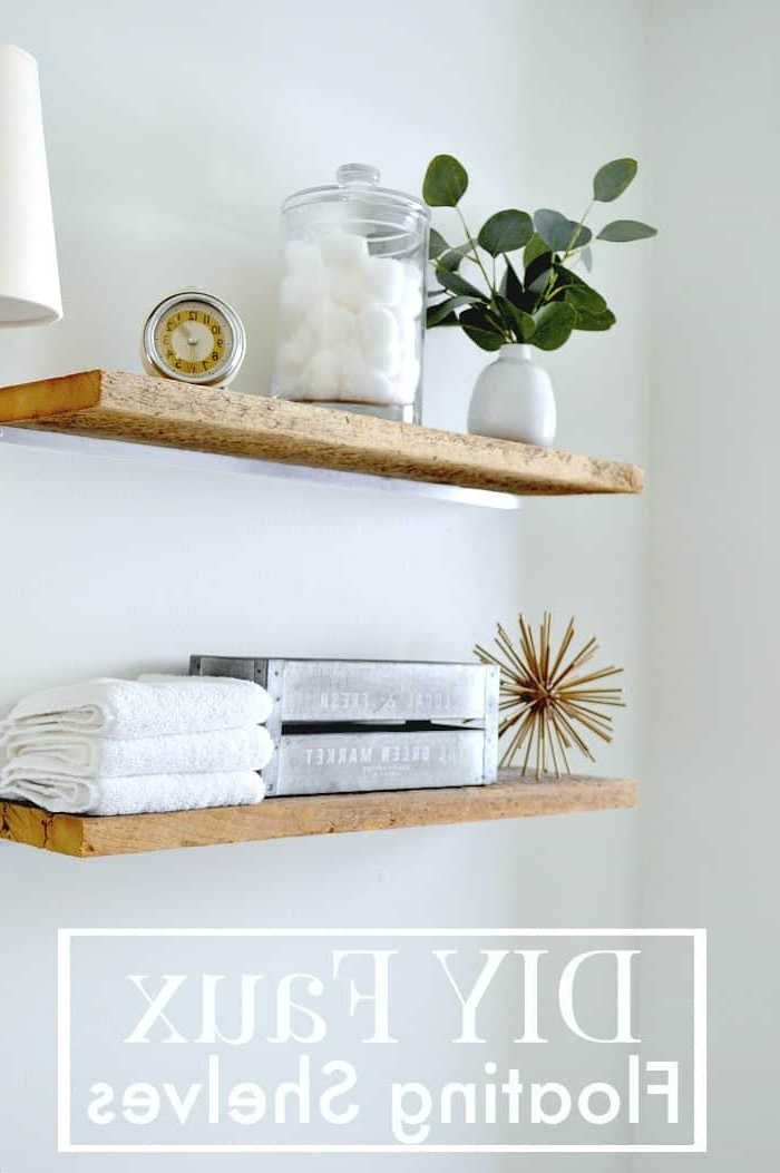 How To Make Easy Diy Floating Shelves Chatfield Court