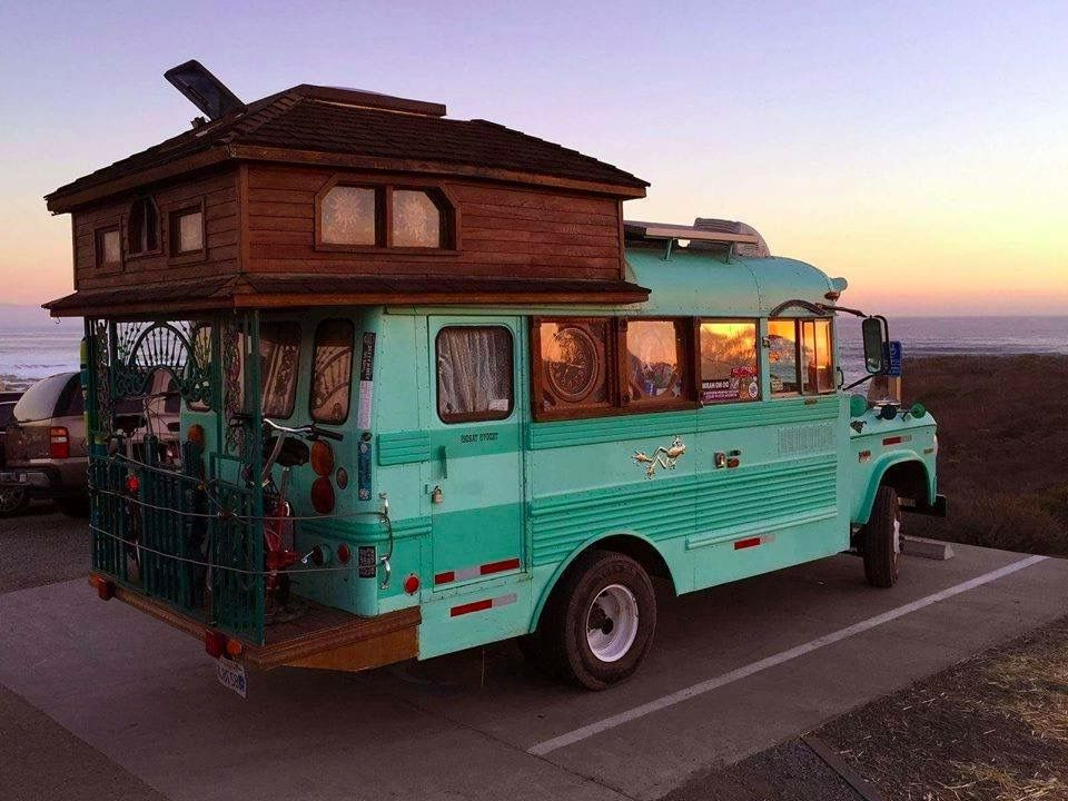 Idea Adam Morse On Travel Homemade Camper Bus Living
