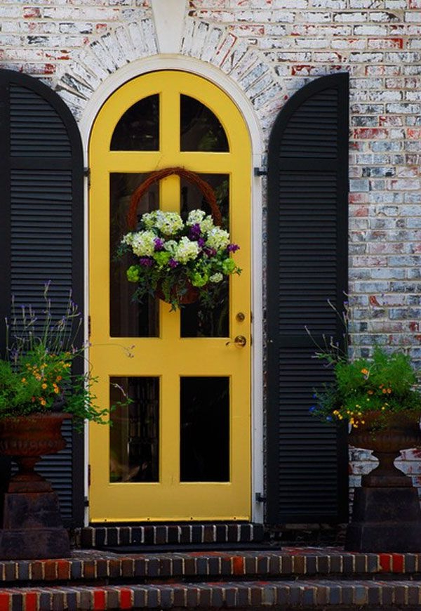 Impressive Front Door Plant Decor Ideas Outdoortheme