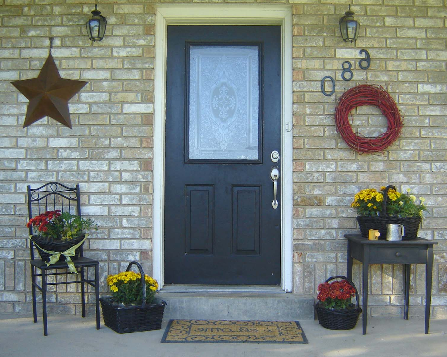 Inexpensive Simple Front Porch Ideas From Home Hinges