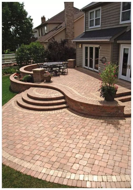 Inspiring Brick Patio Ideas For Captivating Look With