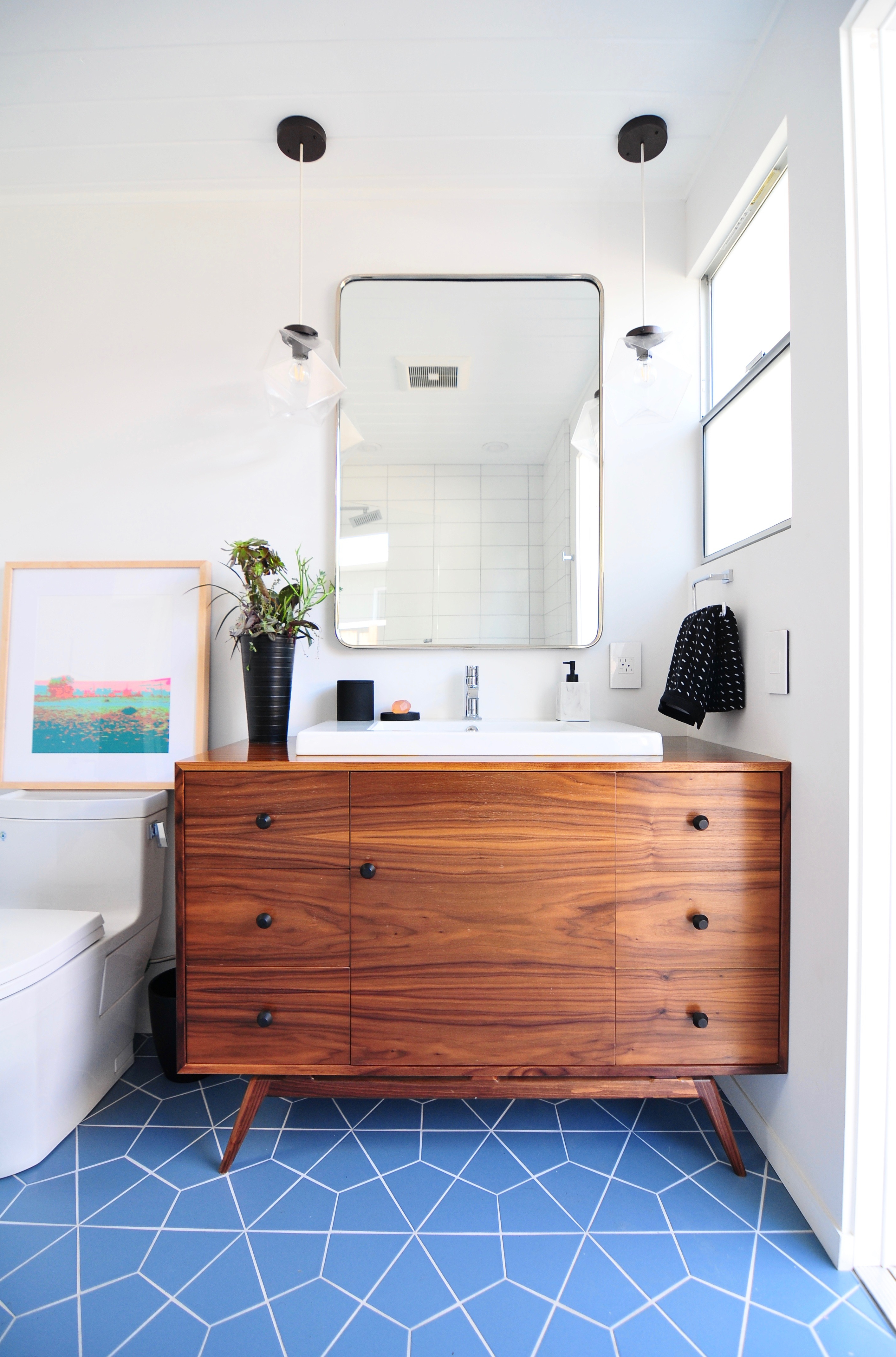 Installation Stories Midcentury Meets Modern Bathroom