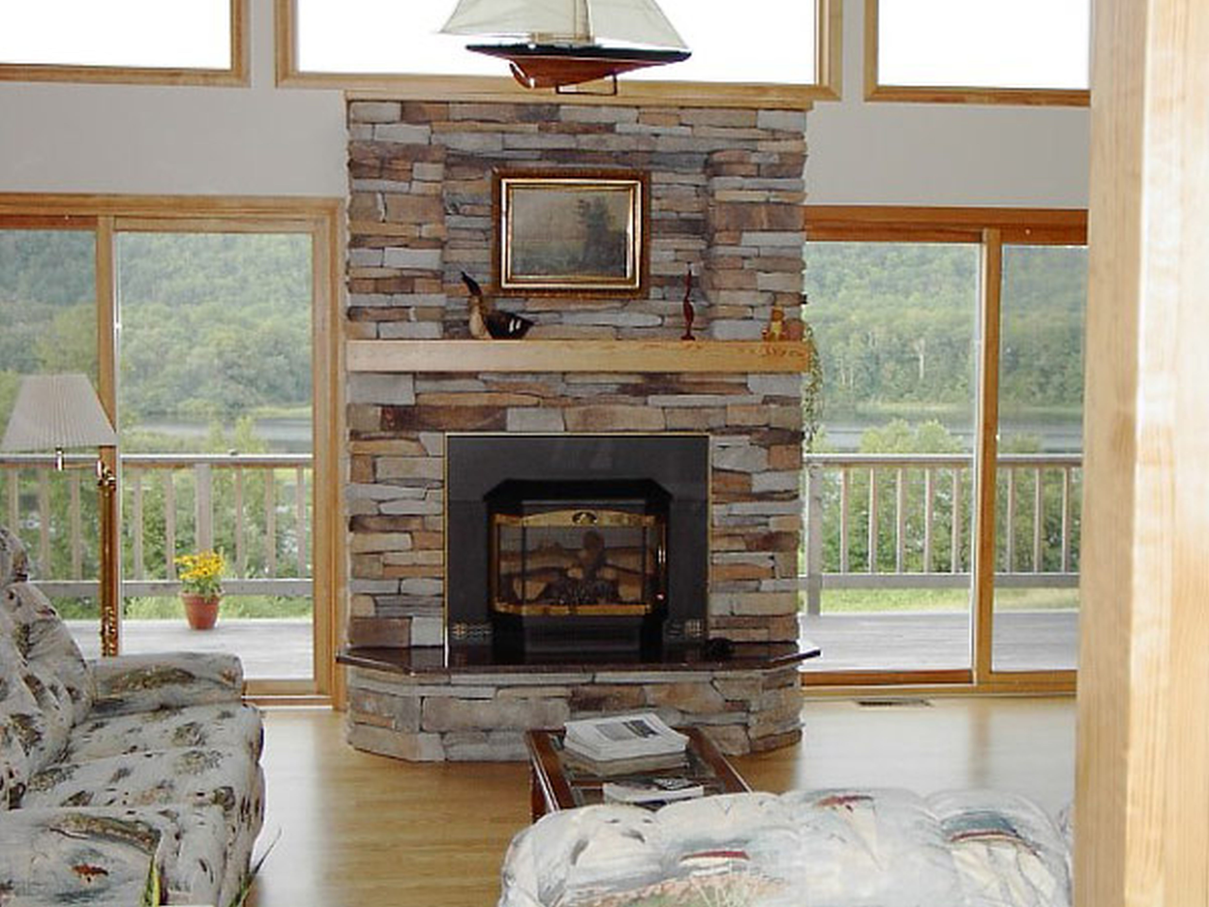 Interior Interesting Stone Fireplace Designs To Fit Your