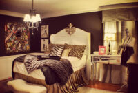 Irelands Chanel Themed Bedroom With Houndstooth Curtains