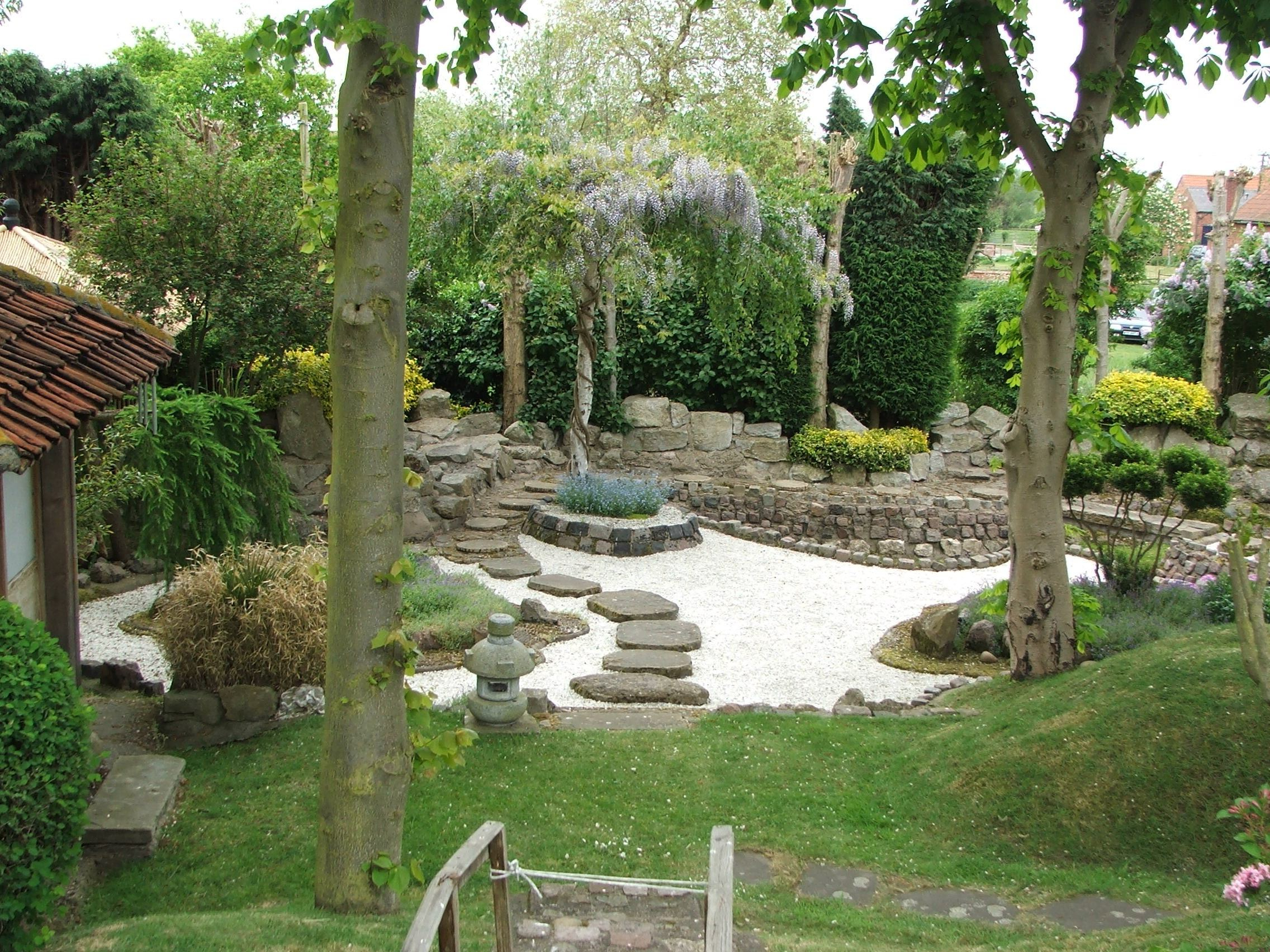 Japanese Zen Garden Design Photograph Japanese Gardens 1