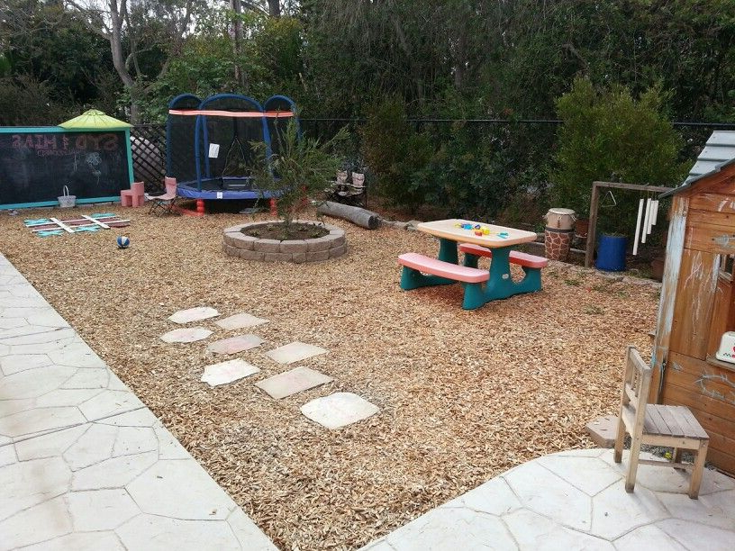 Kids Play Area Backyard Playground Backyard Garden Design