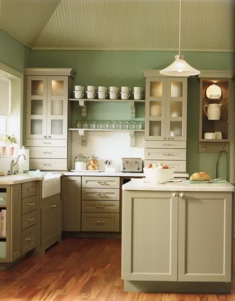 Kitchen Green And White Bone Kitchen Kabinet Green Wall Paint Color White Roofing White