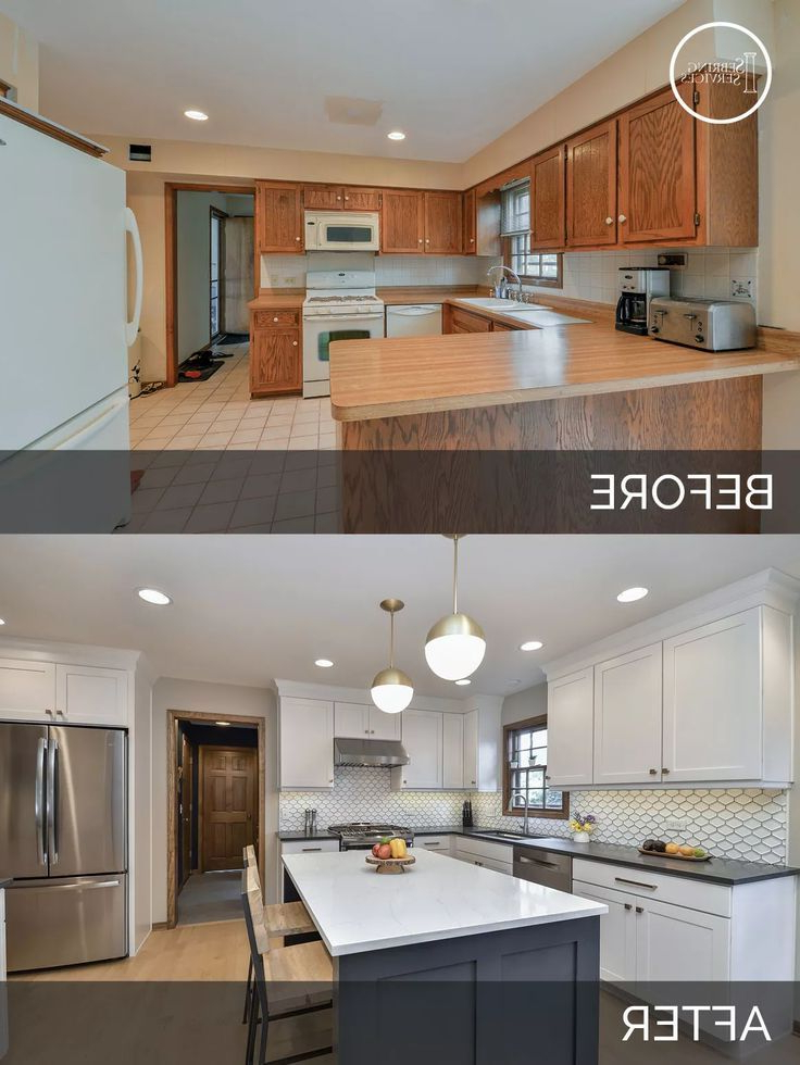 Kitchen Remodel Before And After On A Budget Diy Kitchen